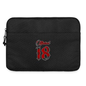 Officiellement 18 ans - Sacoche pour ordinateur portable 15 pouces - noir - Devant