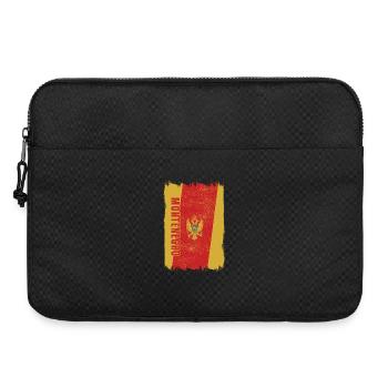 Montenegro Flagge - Laptoptasche 15" - Schwarz - Vorne