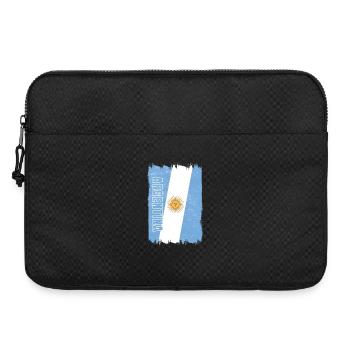 Drapeau Argentine - Sacoche pour ordinateur portable 15 pouces - noir - Devant