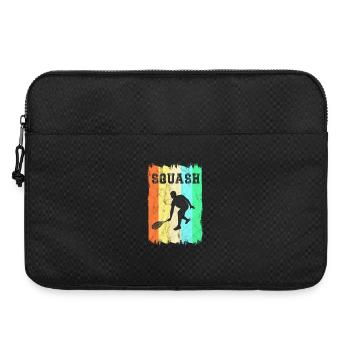 Design de squash sportif - Sacoche pour ordinateur portable 15 pouces - noir - Devant