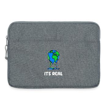 Réchauffement de la planète Environnement Déclaration de la Terre Dommages environnementaux - Sacoche pour ordinateur portable 15 pouces - gris chiné - Devant