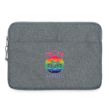 Spectrum On Wheels - Autism Spectrum Bike Cycling - Sacoche pour ordinateur portable 15 pouces - gris chiné - Devant