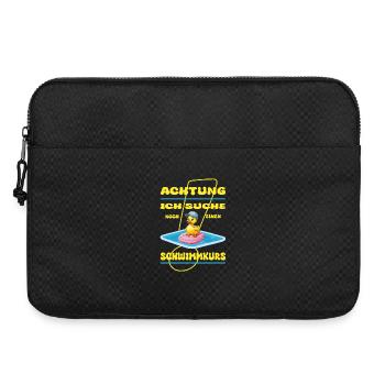 Canard non-nageur - Sacoche pour ordinateur portable 15 pouces - noir - Devant