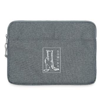 Dominatrix - Laptop bag 15" - heather grey - Front