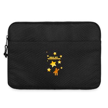 Christmas is coming soon - Laptop bag 15" - black - Front