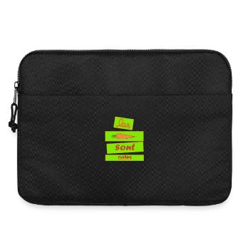 Les carottes sont cuites - Sacoche pour ordinateur portable 15 pouces - noir - Devant