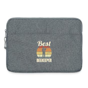 Beekeeper - Laptop bag 15" - heather grey - Front