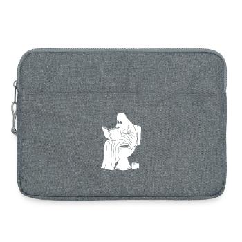 The Ghost Break - Laptop bag 15" - heather grey - Front