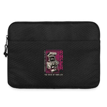 Racer Arcade Neon Retro - Sacoche pour ordinateur portable 15 pouces - noir - Devant