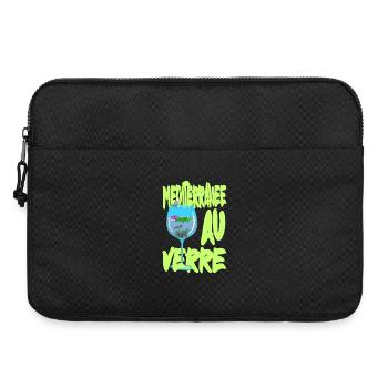 Mediterranean by Glass - Surealism petiteToulon - Laptop bag 15" - black - Front