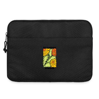 🌼 Let Kindness Bloom 🌼 - Laptop bag 15" - black - Front