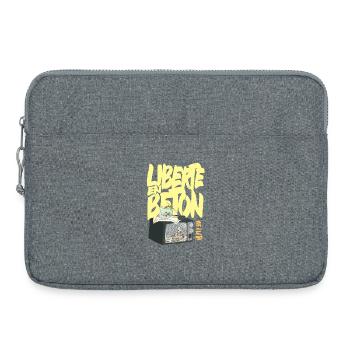 Concrete Freedom - France September 10 - Laptop bag 15" - heather grey - Front