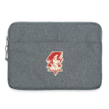 Magical Rocker Wizard - Laptop bag 15" - heather grey - Front