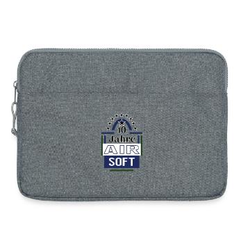 10 ans d’Airsoft Anniversary Airsoft Player Jubi - Sacoche pour ordinateur portable 15 pouces - gris chiné - Devant