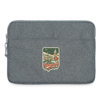 Neckargemünd Winteridylle - Laptoptasche 15" - Grau meliert - Vorne