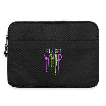 Let's Get Weird Graffiti Spray Tropfen Schleim Fun - Laptoptasche 15" - Schwarz - Vorne