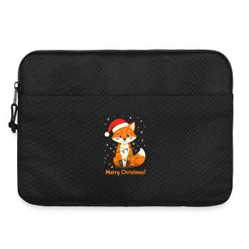 Fox Christmas Shirt Christmas Merry Christmas - Laptop bag 15" - black - Front