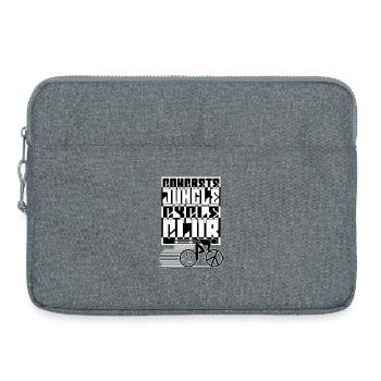 Racer - Laptop bag 15" - heather grey - Front