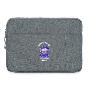Wizard Booty Butttober - Laptop bag 15" - heather grey - Front