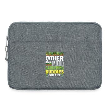 Garten- Und Pflanzenliebhaber Geschenke - Laptoptasche 15" - Grau meliert - Vorne