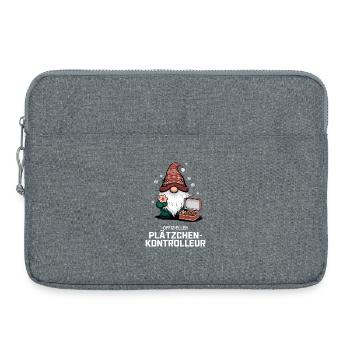 Official Cookie Inspector Gnome - Laptop bag 15" - heather grey - Front
