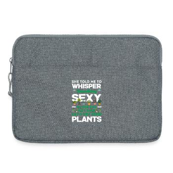 Garten- Und Pflanzenliebhaber Geschenke - Laptoptasche 15" - Grau meliert - Vorne
