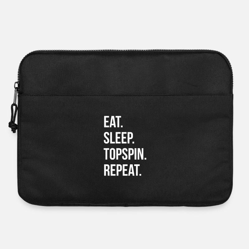 Mange Sommeil Topspin Répète - Sacoche pour ordinateur portable 15 pouces - noir