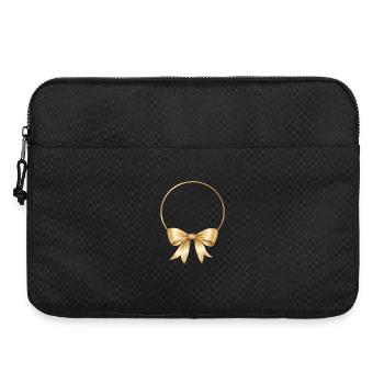 Arc circulaire personnalisable - Sacoche pour ordinateur portable 15 pouces - noir - Devant