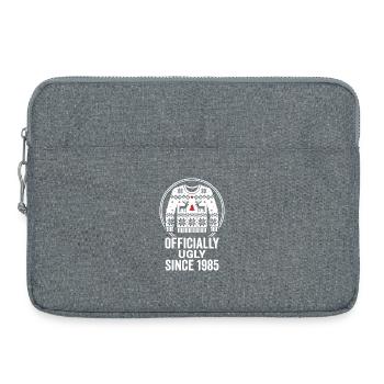 Offiziell Ugly 1985 Weihnachtspullover - Laptoptasche 15" - Grau meliert - Vorne