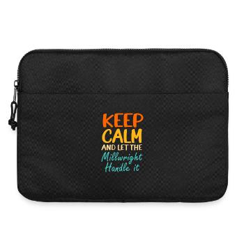 Locksmith Mechanic Mechanical Engineering CNC - Laptop bag 15" - black - Front