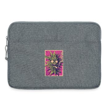 Cannabis spirit in PopArt style - Laptop bag 15" - heather grey - Front