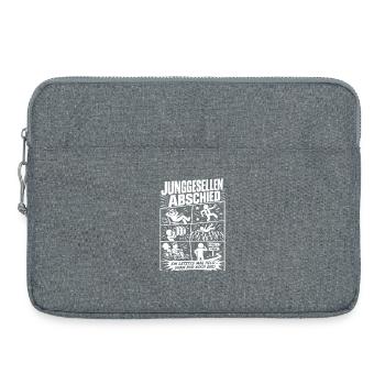 Junggesellenabschied Ein letztes Mal Held - Laptoptasche 15" - Grau meliert - Vorne