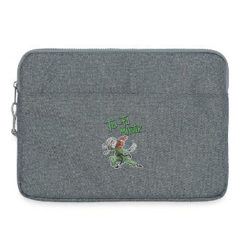 To-Fu Meister - Laptoptasche 15" - Grau meliert - Vorne