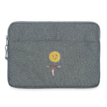 Memminger Mau - Laptoptasche 15" - Grau meliert - Vorne
