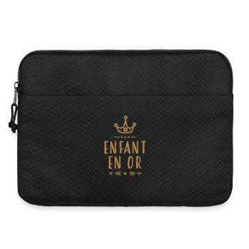 Enfant - Famille - Bébé - Noël - Ado - Humour - Laptop bag 15" - black - Front