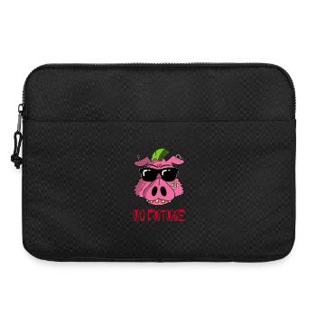 Punk-Schwein - Laptoptasche 15" - Schwarz - Vorne