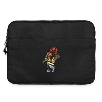 Pompier - Sacoche pour ordinateur portable 15 pouces - noir - Devant
