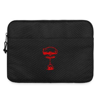 Champignon pollinique nucléaire (rouge) - Sacoche pour ordinateur portable 15 pouces - noir - Devant