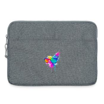 Lunettes de soleil - Sacoche pour ordinateur portable 15 pouces - gris chiné - Devant