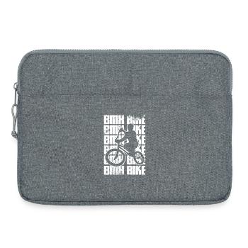 BMX Bike - Laptop bag 15" - heather grey - Front