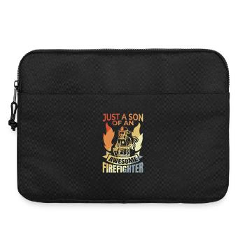 Sohn eines tollen Feuerwehrmanns - Laptoptasche 15" - Schwarz - Vorne