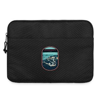 Illustration Hochosterwitz Castle, Austria - Laptop bag 15" - black - Front