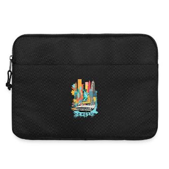 New York City - Laptop bag 15" - black - Front