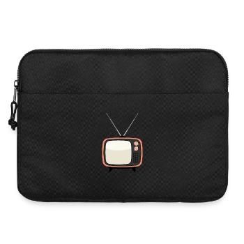 Retro Tv Vintage Television Set - Laptop bag 15" - black - Front