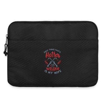 My welding machine hotter than my wife - Laptop bag 15" - black - Front