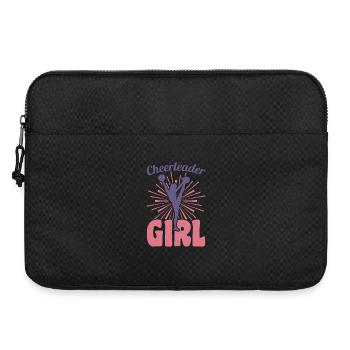 Cheerleader Mädchen - Laptoptasche 15" - Schwarz - Vorne