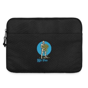 Sir Plus Knight Funny Renaissance Faire Men LARP - Laptoptasche 15" - Schwarz - Vorne