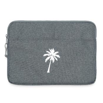 Personnalisez votre propre modèle de palmier - Sacoche pour ordinateur portable 15 pouces - gris chiné - Devant