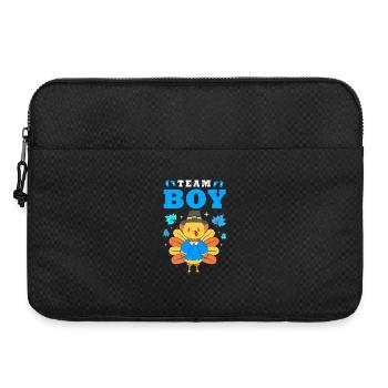 Thanksgiving Gender Reveal Werdende Mutter - Laptoptasche 15" - Schwarz - Vorne