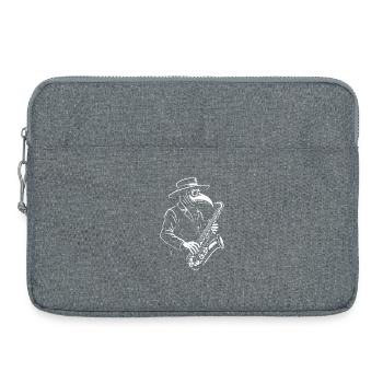 Jazz Plague Docteur Sax - Sacoche pour ordinateur portable 15 pouces - gris chiné - Devant